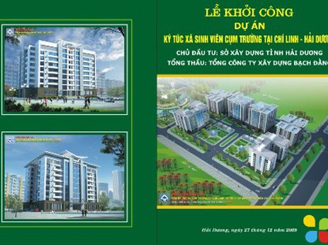 Khu kí túc xá tại Hải Dương - Bạch Đằng Group - Tổng Công Ty Xây Dựng Bạch Đằng - CTCP